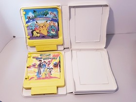 SEGA PICO Pokemon Complete Set All 3 Games Japanese manual missing