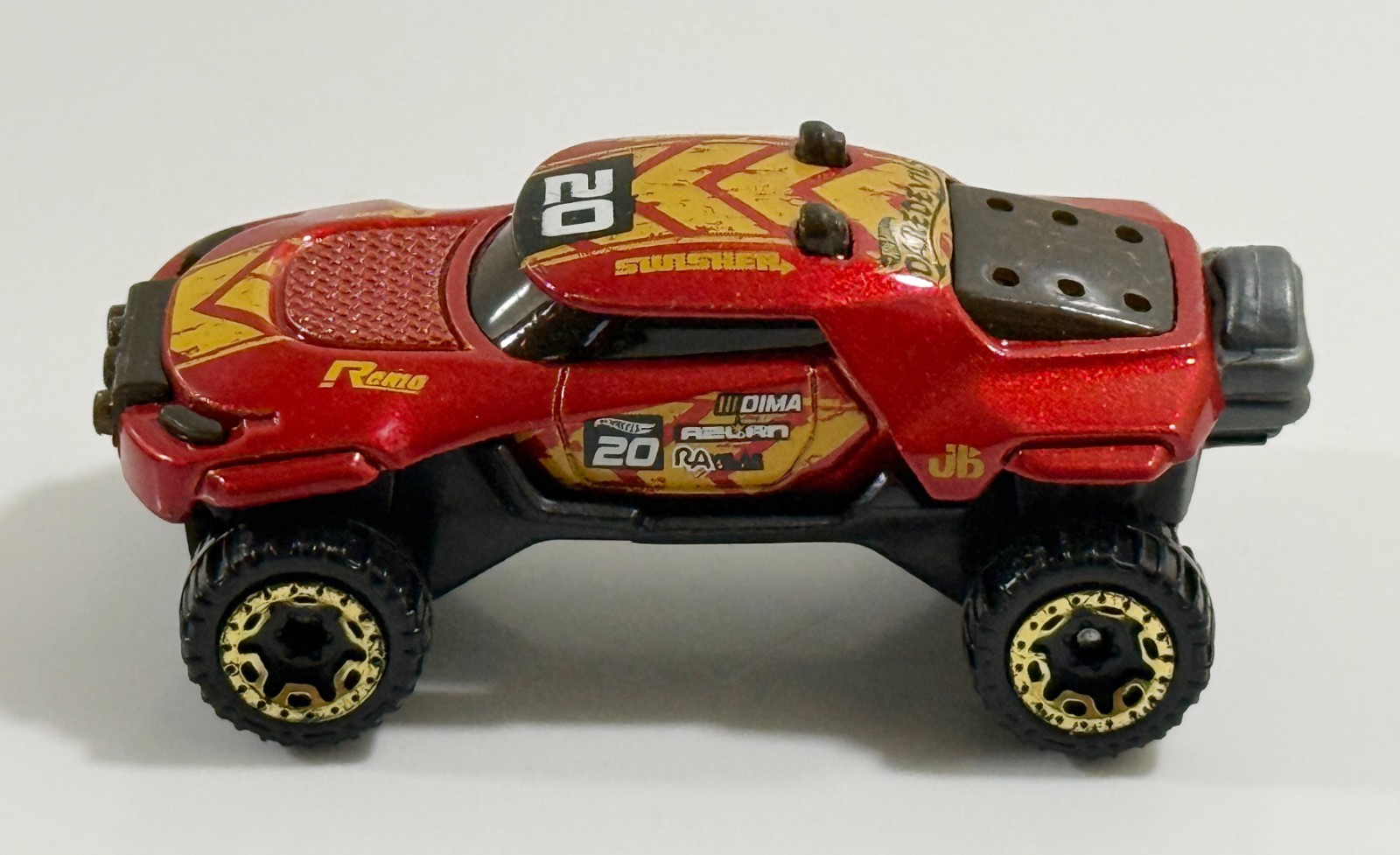 Hot Wheels Terrain Storm #154/250 [Red] HW Daredevils 2016