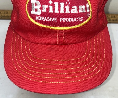 Parche De Colección Swingster Brillante Producto Abrasivo Snapback Camionero Rojo Gorra de Béisbol - Imagen 9 de 17