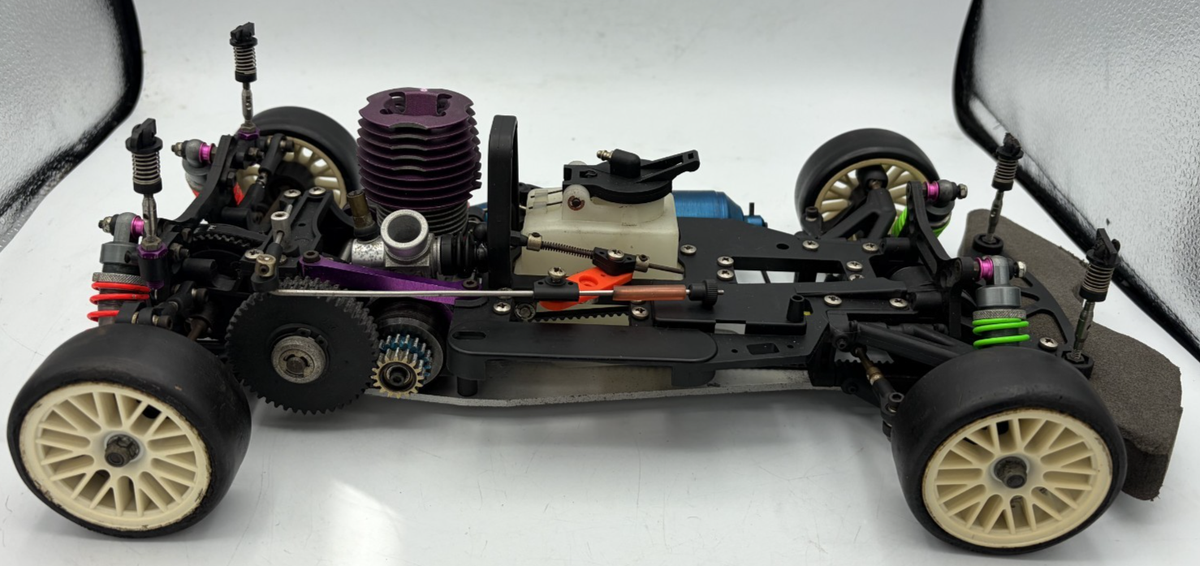 For parts Mugen MTX-2 vintage chassis with engine | eBay