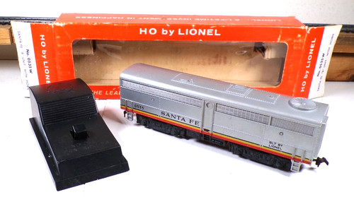 EXC VINTAGE BOXED LIONEL HO #0535W SANTA FE B UNIT w/HORN +#0147 HORN CONTROLLER | Zustand: Used