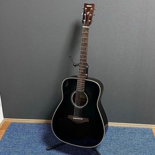 Yamaha FGX865 TBL All Solid Electric Acoustic Guitar Translucent Black Used