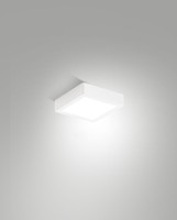 LED Deckenleuchte Weiß IP54 Aluminium L:14,5 Cm 3000 K Deckenlampe Terrasse