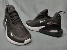 Nike Air Max 270 GS Sneakers Black White Anthracite Boys Size 5.5 NEW NO BOX