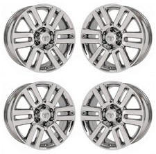 20 Toyota 4 Runner Pvd Bright Chrome Wheels-c Rims Factory Oem 69561 Exchang...