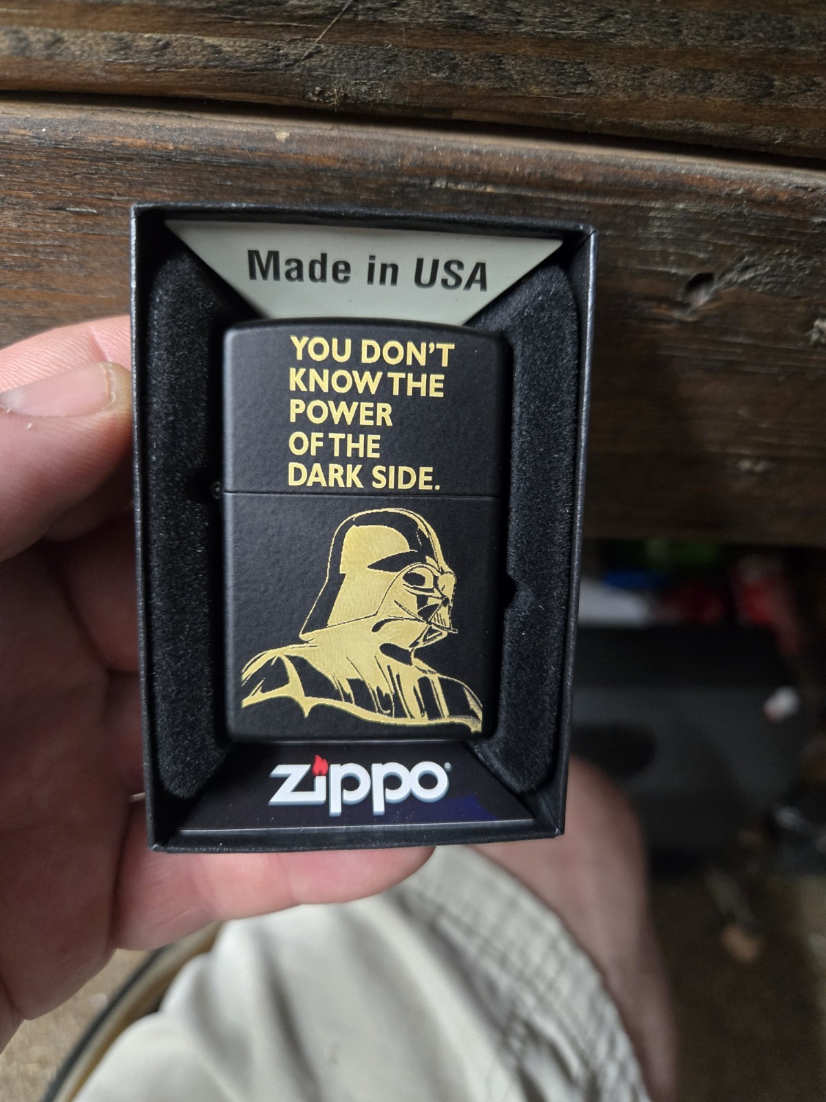 Darth Vader  Custom Laser Engraved Zippo