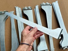 ⭕️ 12" METAL SHELF BRACKET FOR GONDOLA OR SLATWALL – HEAVY DUTY COMMERCIAL