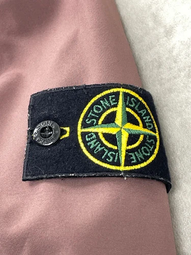 Stone Island Mauve Softshell Hooded Light Jacket (L) image 10