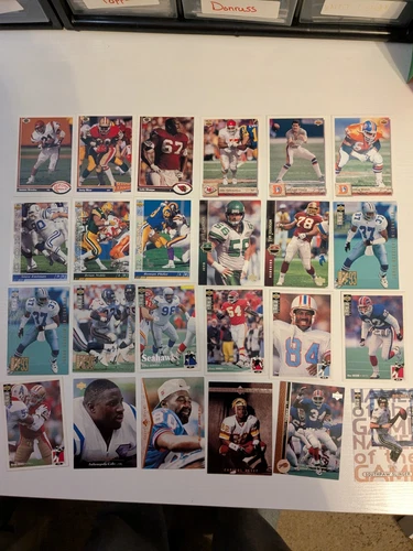 1991-2009 Various Upper Deck Football Cards💥Must Buy At Least Two💥