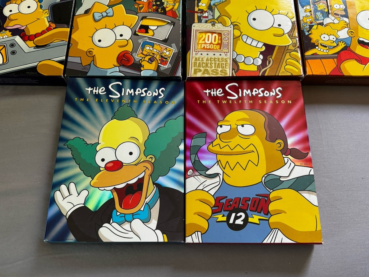 The Simpsons DVD 10 Seasons 3-12 Boxed Sets & Collectors Edition