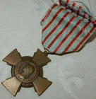 WW2 FRENCH WAR MEDAL MILITARY CROIX DU COMBATTANT WORLD WAR II - FRANCE
