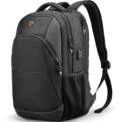 Swissdigital Design Travel Laptop Backpack College Laptops Backpack with USB
