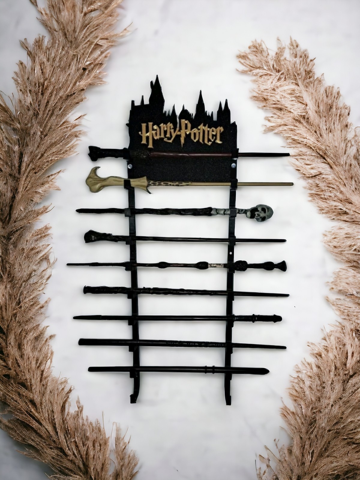 Rangement Baguettes Magiques Support Mural Harry Potter Présentoir Neuf