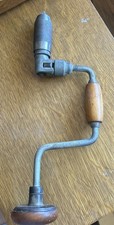 Vintage Pexto Ratcheting Bit Brace Hand Drill- Wood Handle made in the USA ๐บ๐ธ