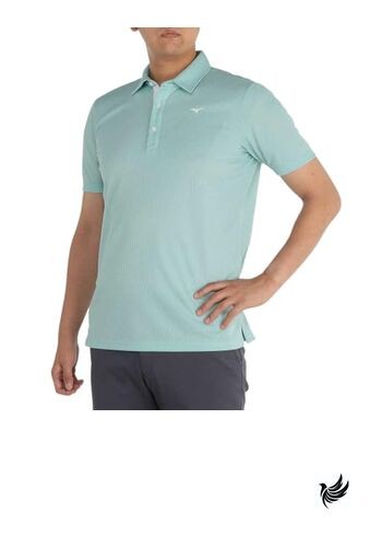 Mizuno Golf Wear Dry Aeroflow Short Sleeve Collar Shirt Sweat Absorbent 2XL - Picture 1 of 3