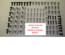 Interior Screws Clips Hardware 93pc Kit 69 Camaro Fasteners Standard Deluxe