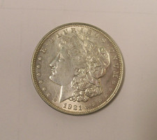 1921-D 1921D Morgan Dollar Silver Dollar 90% Silver Overall Nice Coin! ys7357