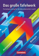 Cornelsen Tafelwerk Formelsammlung Hubert König Sek I+II Mathe Physik Chemie Abi
