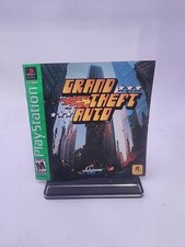 Grand Theft Auto (Sony PlayStation 1, 1998) Manual Only!