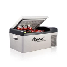 Alpicool C15 Portable Car Freezer,12 Volt Refrigerator, 16 Quart (15 Liter) F...
