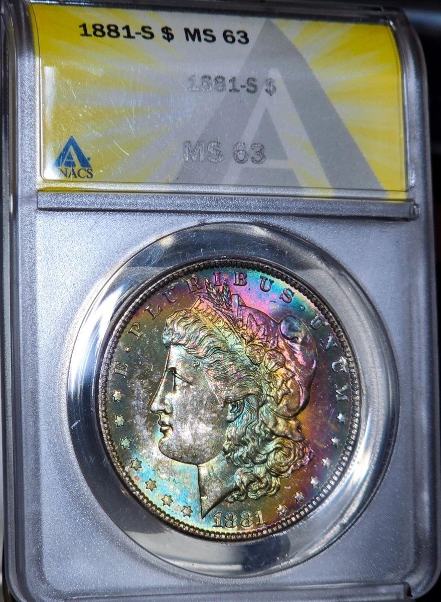 1881年 モルガン・ダラー $1 MS 63 MS 63 Graded 1881 Year Morgan US Dollars (1878-1921) for sale | eBay