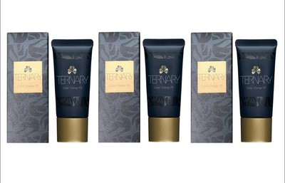  3  TERNARY Color Change Foundation Made in Japan Salon Quality Self-Adjusting