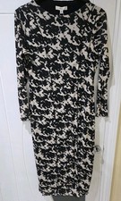 M&S Collection Print Bodycon Dress Size 14