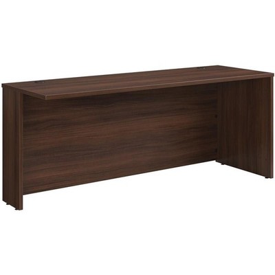 Sauder Affirm Engineered Wood 72'' x 24'' Computer Desk Shell in Noble Elm/Brown