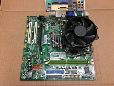 ACER MCP730 Mainboard + Intel Pentium CPU E2200 2,20 GHz + CPU-Kühler