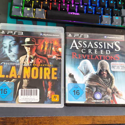   L.A. Noire | Assassin's Creed 1 + AC Revelations  ️ PS3 USK 16