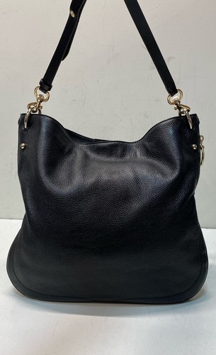Rebecca Minkoff Black Leather Large Hobo Bag - Picture 2 of 5