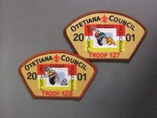 Boy Scout National Jamboree 2001 JSP Otetiana Council Set 2417PP