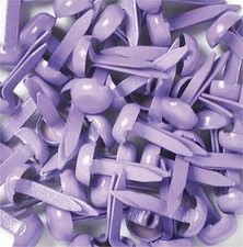 Doodlebug BRADS-088  Mini Brads .125" 25/Pkg-Lilac