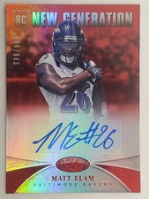 2013 Panini Certified - New Generation Matt Elam #267 Mirror Red Signatures /999