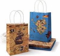 Piraten GeschenktüTen 10 StüCk 21X15X8Cm FüR Kindergeburtstag Party Deko