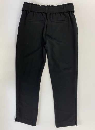 Ann Taylor Loft Petites Women’s XSP Ankle Black Crop Pants Pull On Elastic Waist - Picture 3 of 10
