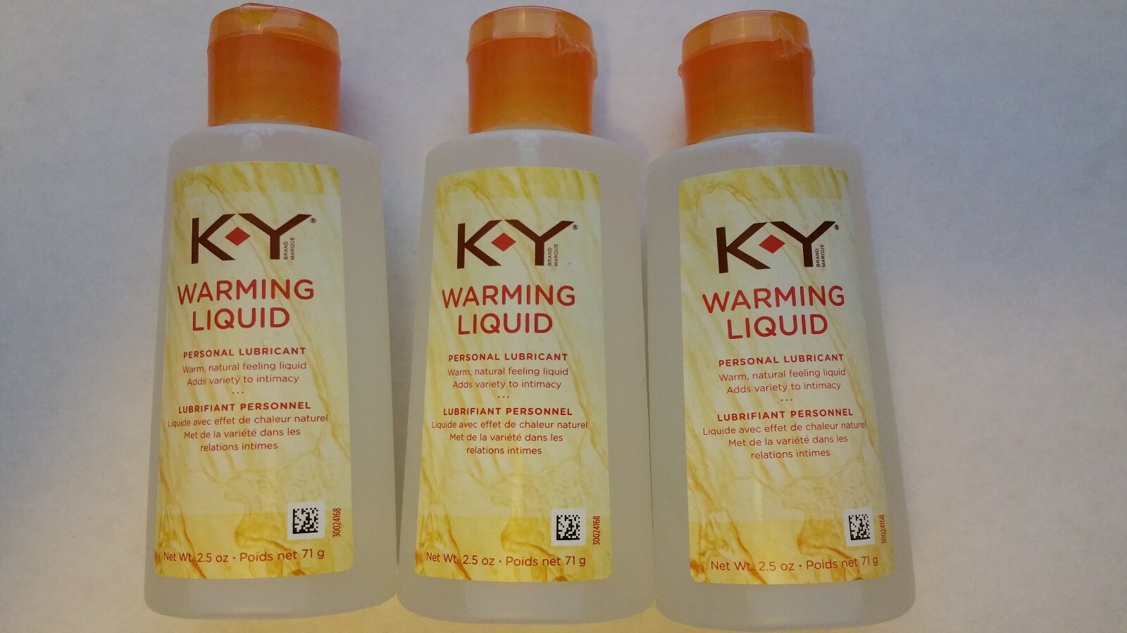 KY KY Warming Liquid Personal Lubricant 2.5 oz (3 PACK) eBay