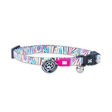 Max & Molly Smart ID Cat Collar (Magic Zebra) 22-35cm