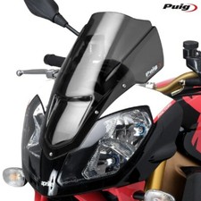PUIG 4110F Windschutzscheibe Racing Getönt Dunkelheit Aprilia 1000 RSV R Tuono
