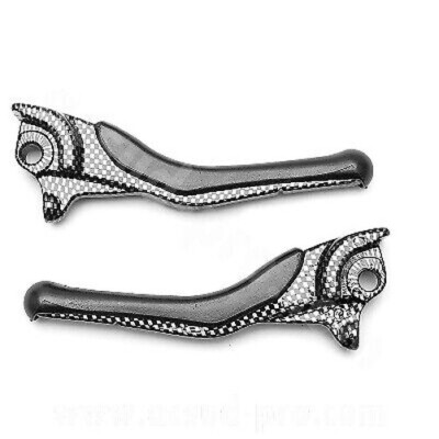 ACCOSSATO - Coppia Di Leve Freno E Frizione Nere In Alluminio CNC Per Yamaha R6 S Versione Europea 2006-2007 | Ricambi Motocicletta