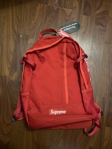 supreme backpack red ss18