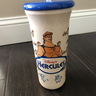 Vintage Walt Disney Hercules Plastic Thermis Cup | eBay