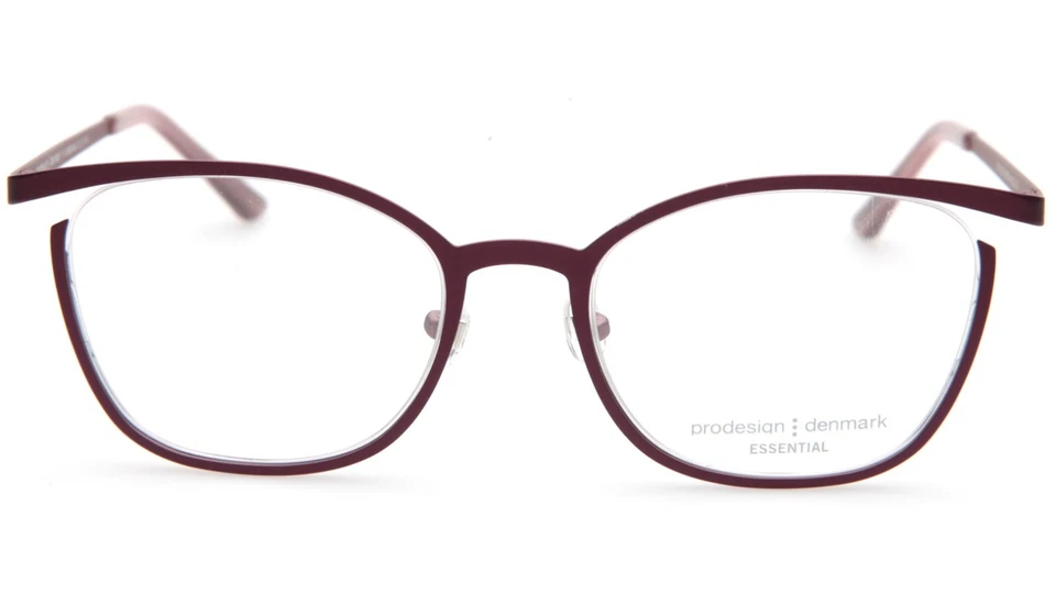 全新 PRODESIGN DENMARK 3179 c.3721 Plum 眼镜框 49-18-140 B40 毫米 — 第 2/4 张图片