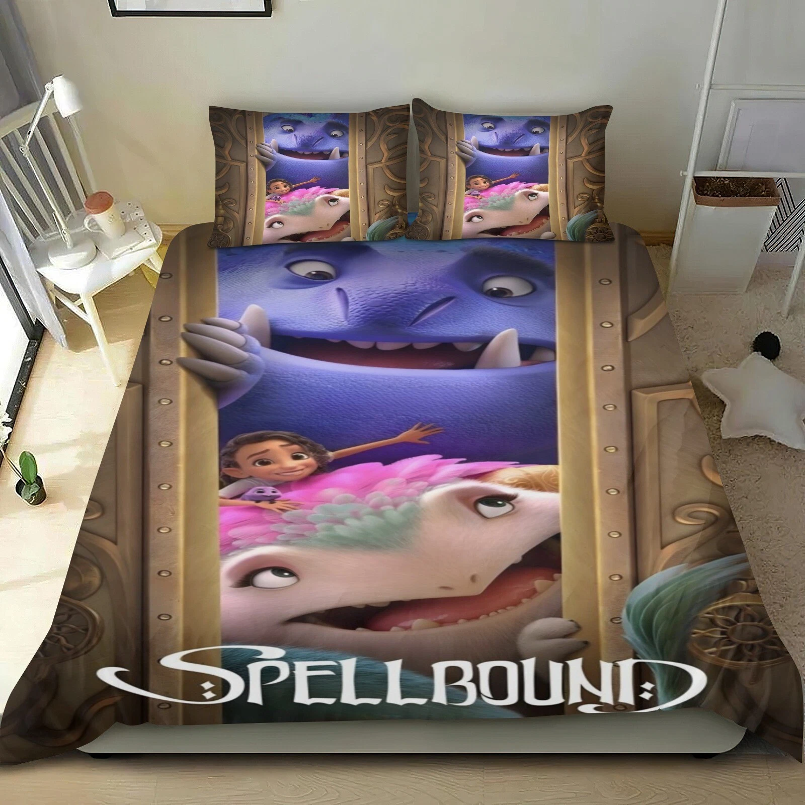 Spellbound 3-Piece Bedding Set Duvet Cover All Season Lightweight & Soft
