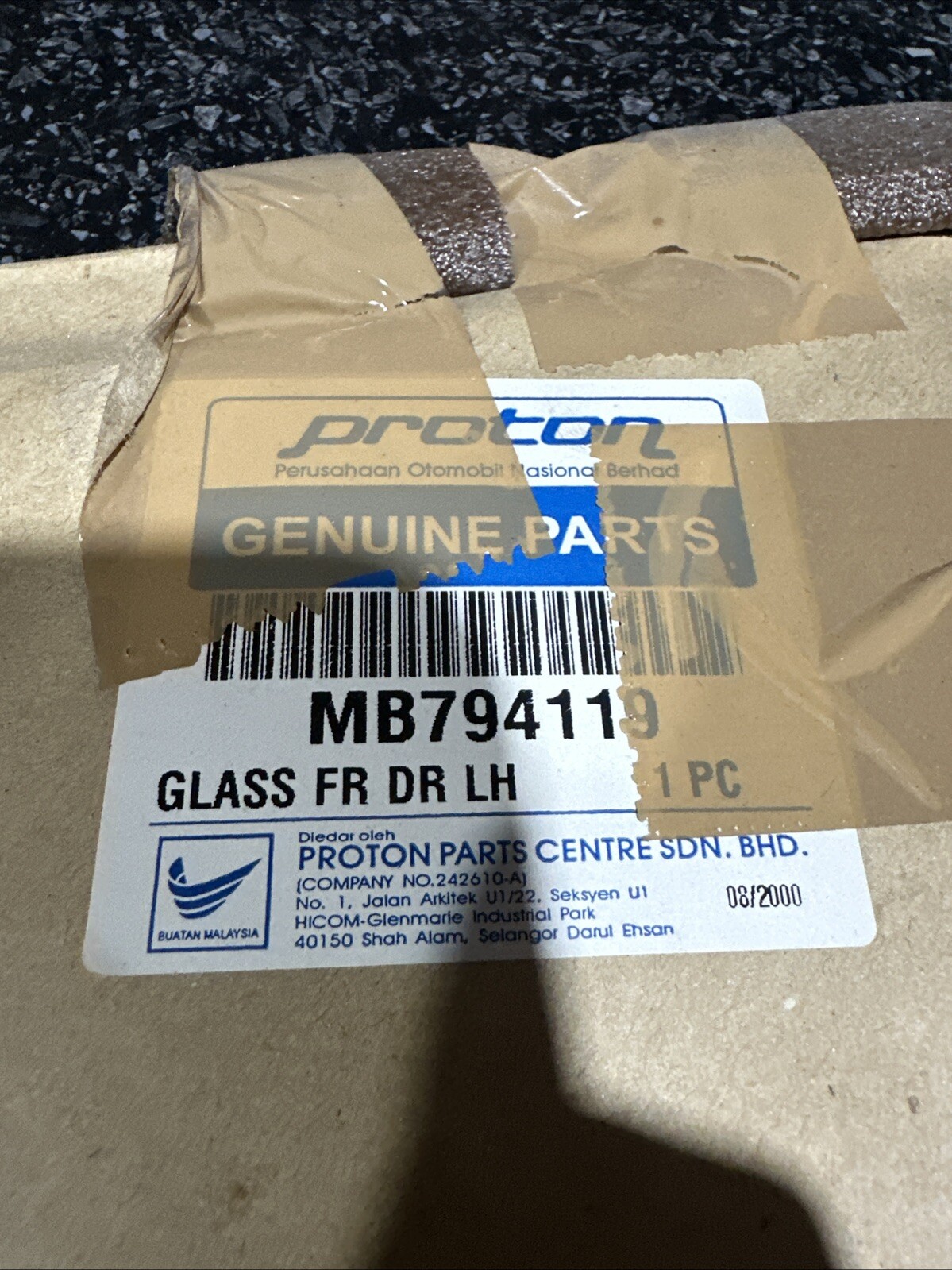 Genuine Mitsubishi Colt MK IV /Proton Satria Front LH/N/S Window Glass MB794119 image 5