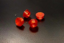 Red Open Hole Flute Plugs fits Yamaha and Gemeinhardt - 10 Pack