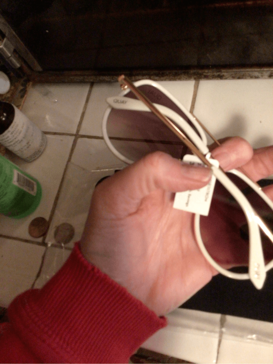 New ! RARE Quay All In mini white and brown aviator | eBay display picture 3