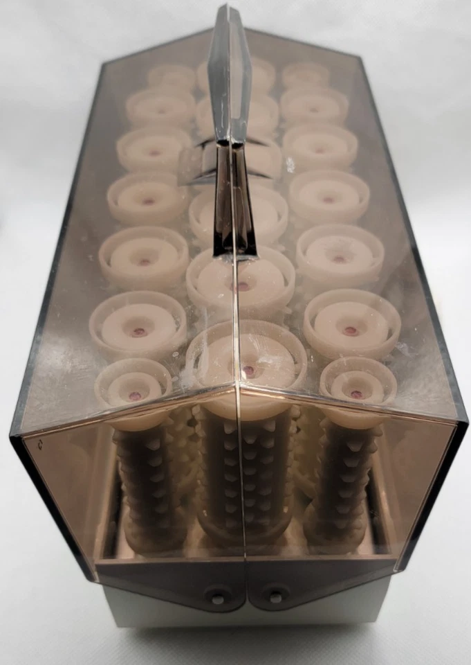 Clairol 20 Instant Hairsetter Hot Rollers (NO CLIPS) Wax Core Pageant C20SZ - Image 4 of 4