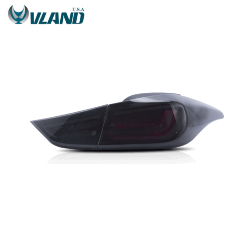 4Pcs Smoke LED Tail Lights For Hyundai Elantra 2011-2016 Smoke w/Sequential Turn - Picture 3 of 16