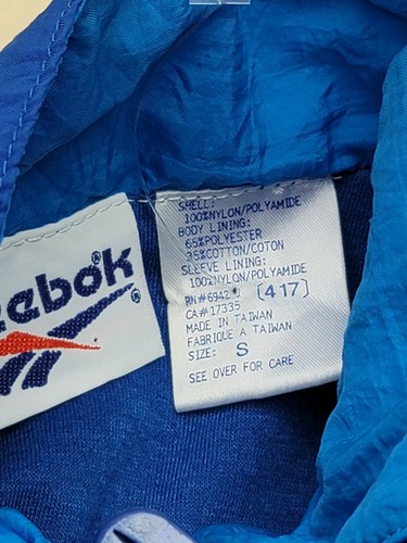 Reebok Windbreaker Boy Vintage Reebok windbreaker boy size S - Picture 10 of 10